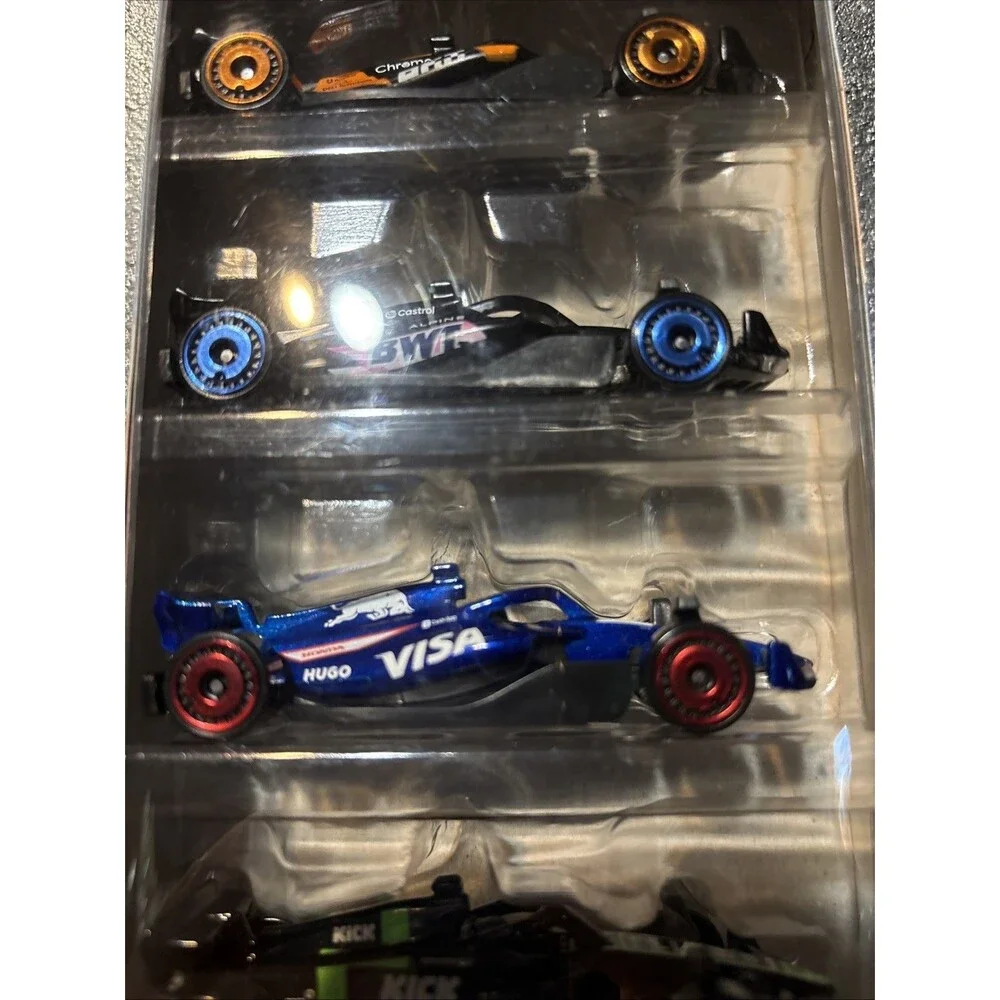 Hot Wheels F1 2024 Formula 1 Collectible 5-Pack MEW In Pack